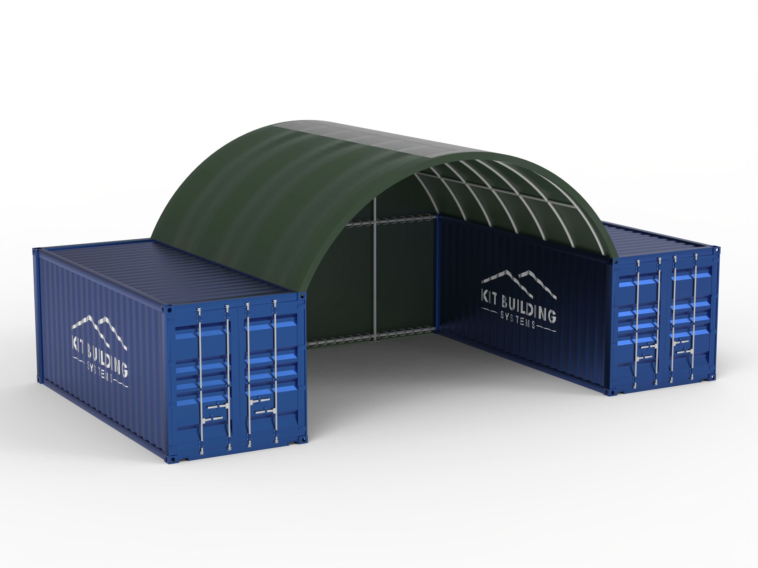 Container Canopies - 20ft x 20ft x 6.5ft (6m x 6m x 2m)