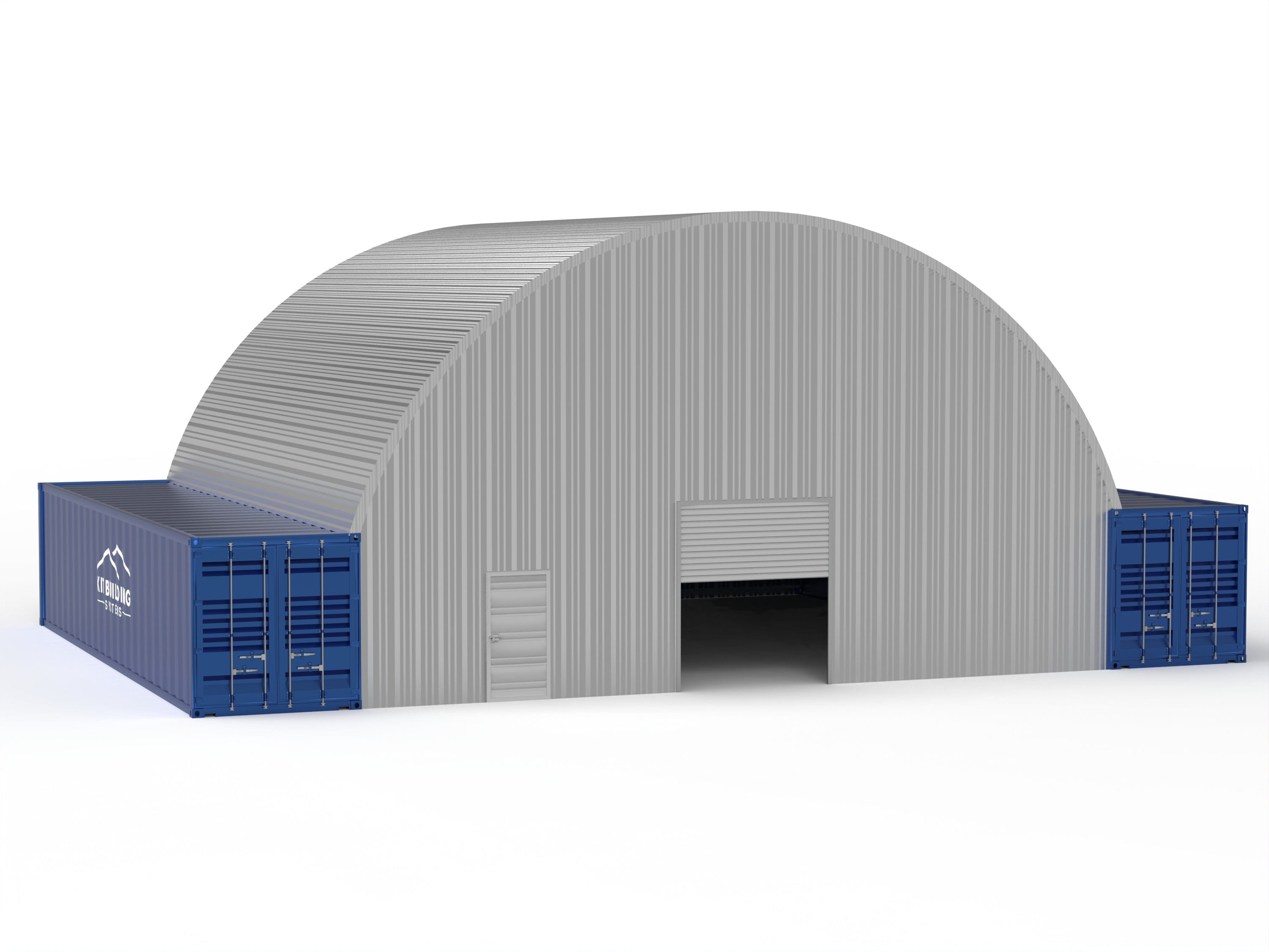 Στέγαστρα Χάλκινων Κοντέινερ - 40ft x 40ft x 15ft (12m x 12m x 4.5m)