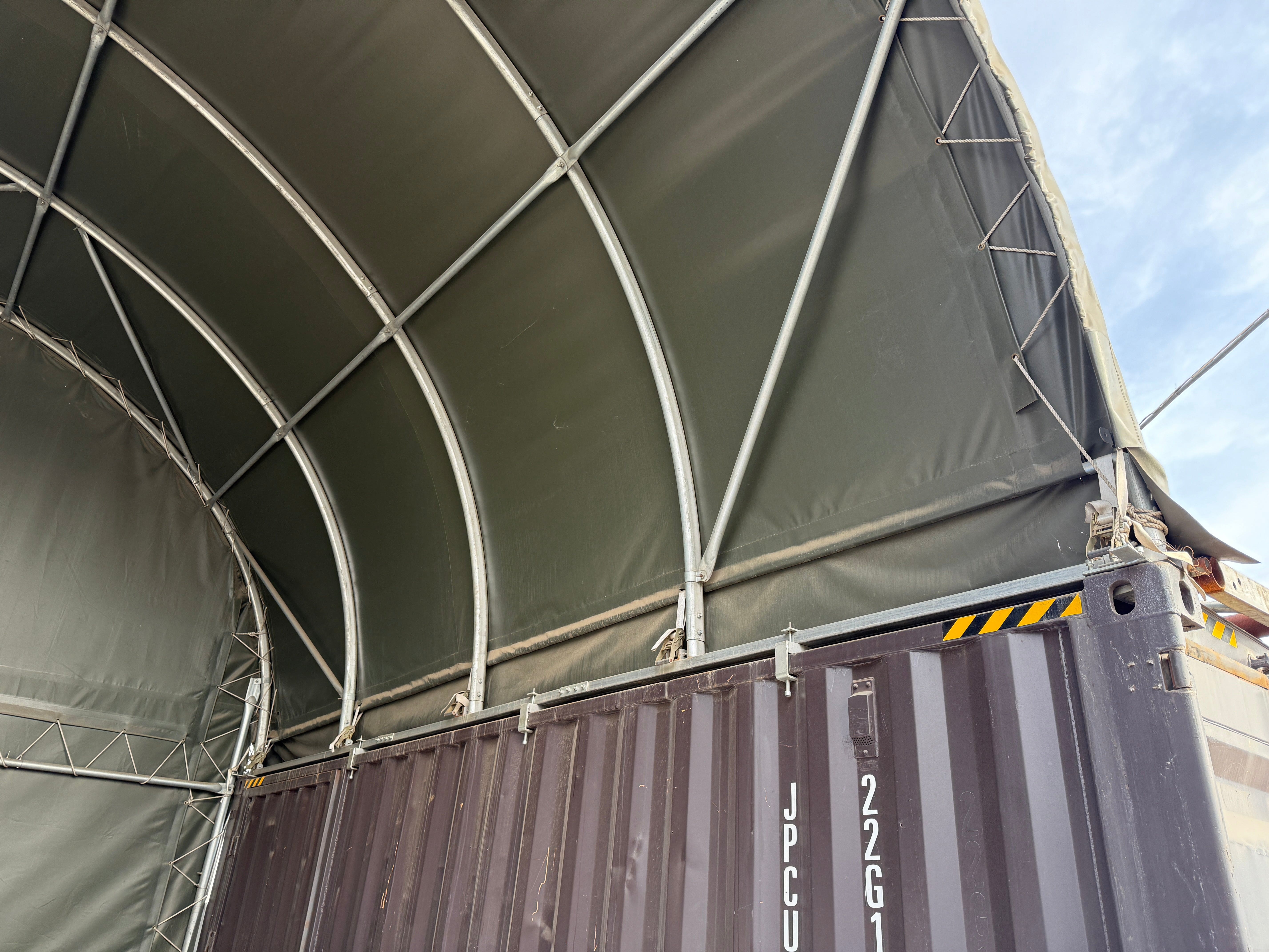 Σύστημα Στερέωσης για Κουκούλες Δοχείων