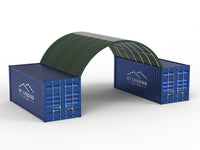 Container Canopies - 20ft x 20ft x 6.5ft (6m x 6m x 2m)