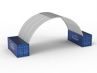 Container Canopies - 40ft x 20ft x 15ft (12m x 6m x 4.5m)