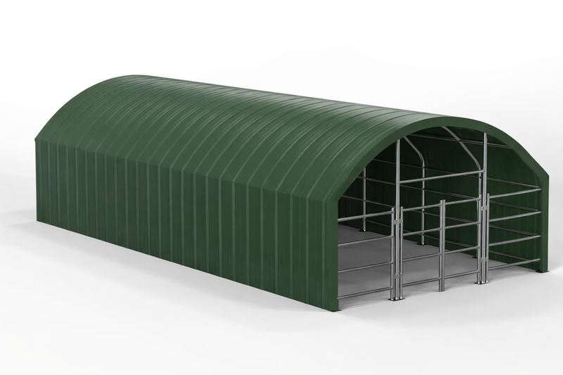 Steel Enclosed Livestock Shelters