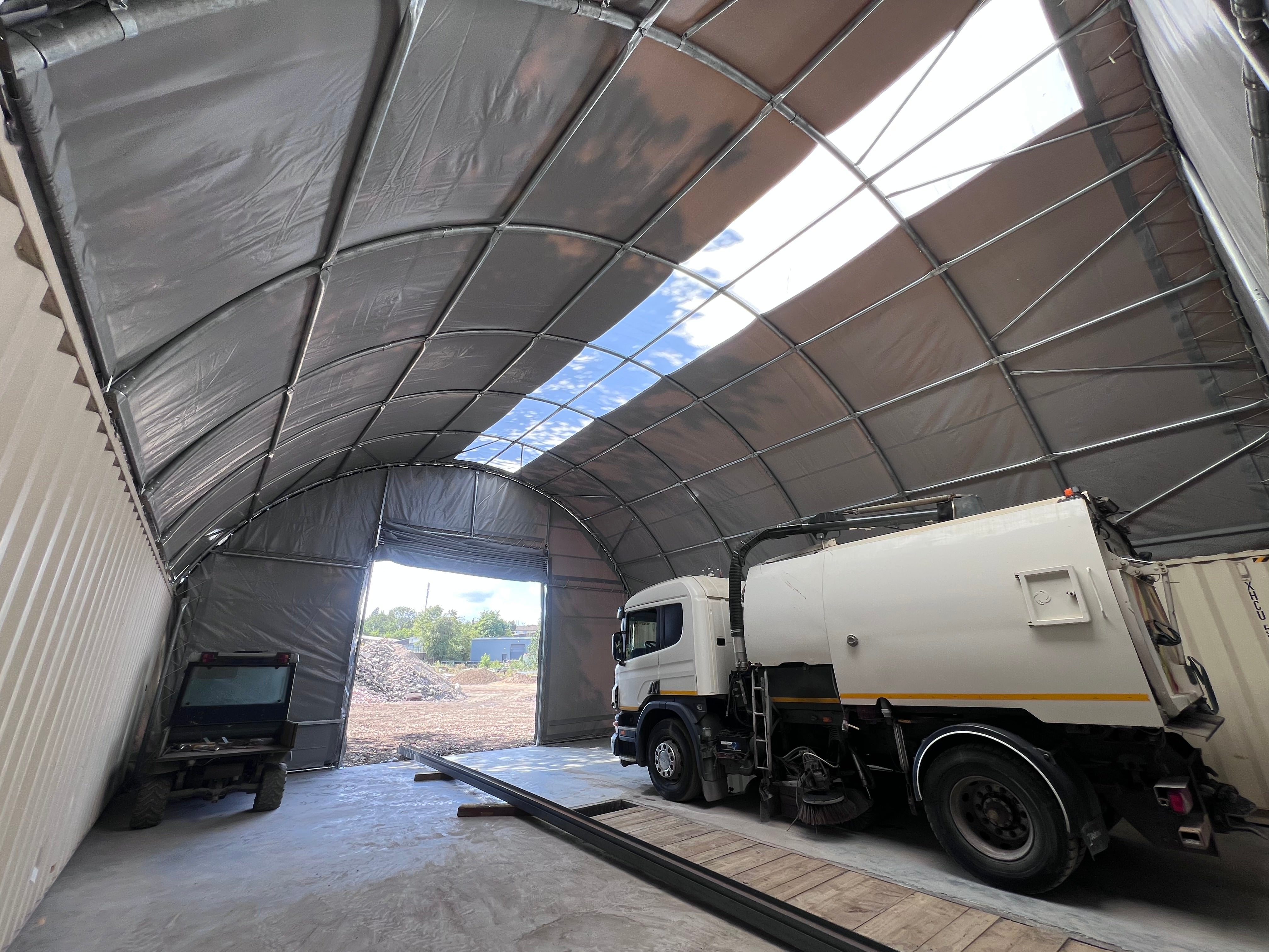 Στέγαστρα εμπορευματοκιβωτίων - 40ft x 40ft x 15ft (12m x 12m x 4.5m)